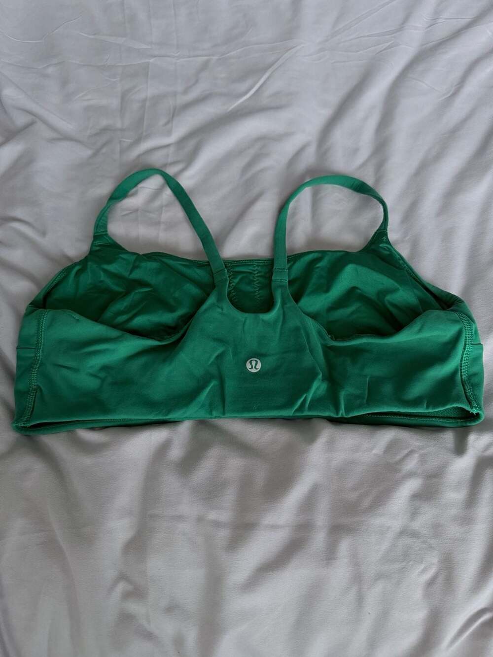 Lululemon Green Strappy Sports Bra Size 14